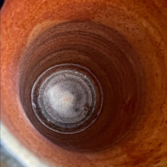Handmade Studio Pottery Cylindrical Vase Decor - Picture 12 of 13